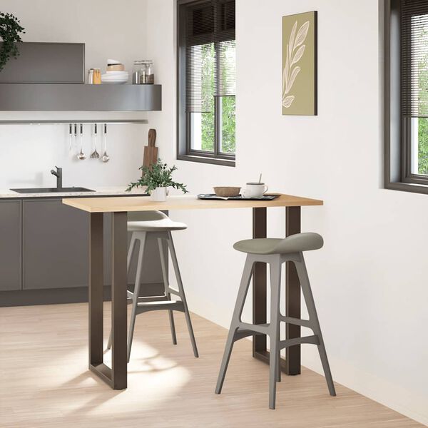 vidaXL &Pi;ό&delta;&iota;&alpha; &Tau;&rho;&alpha;&pi;&epsilon;&zeta;&iota;&omicron;ύ &Mu;&pi;&alpha;&rho; &sigma;&epsilon; &Sigma;&chi;ή&mu;&alpha; U, 2 &tau;&epsilon;&mu;., &Phi;&upsilon;&sigma;&iota;&kappa;ό &Alpha;&tau;&sigma;ά&lambda;&iota; 60x(100-101) &epsilon;&kappa;. &Alpha;&tau;&sigma;ά&lambda;&iota;