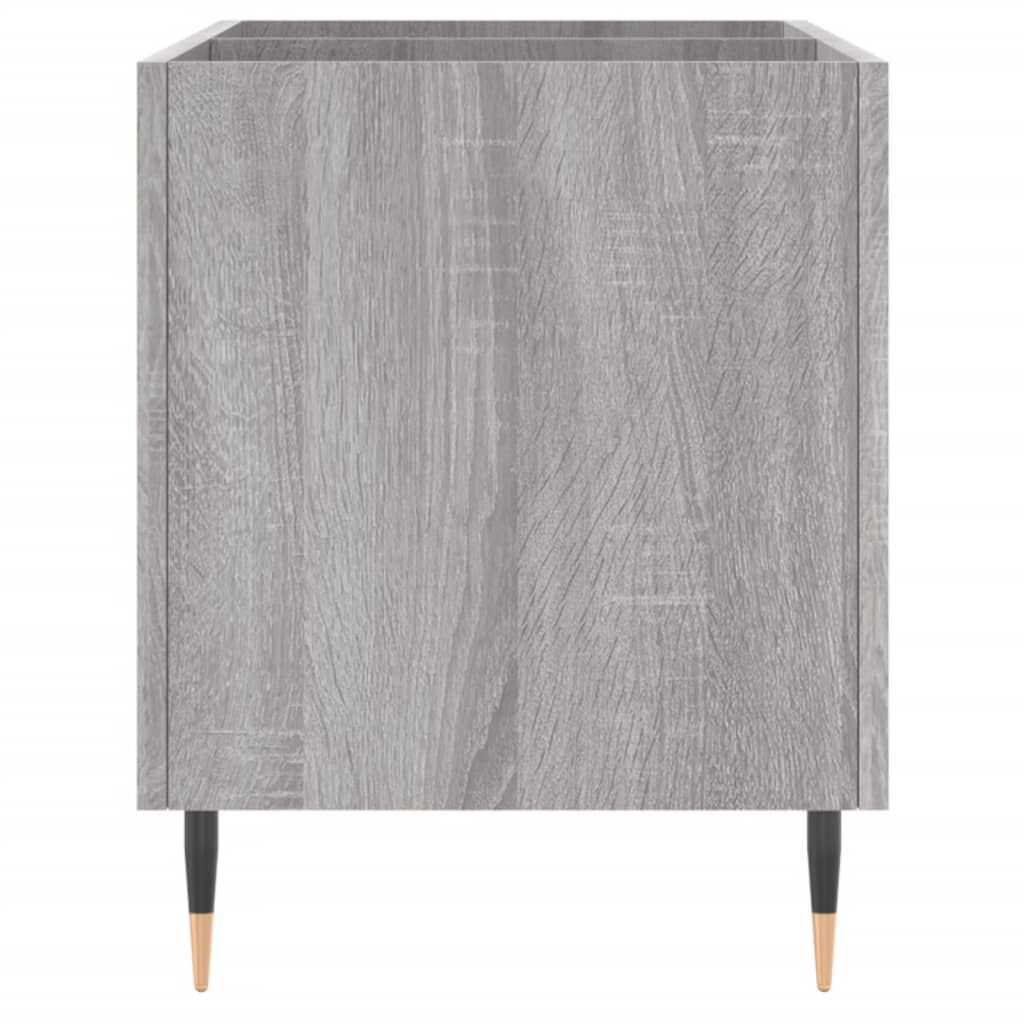 vidaXL Δισκοθήκη Γκρι Sonoma 74,5 x 38 x 48 εκ. από Επεξεργασμένο Ξύλο