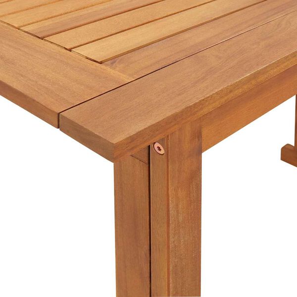 vidaXL Τραπέζι Bistro 90 x 50 x 75 εκ. από Μασίφ Ξύλο Ακακίας