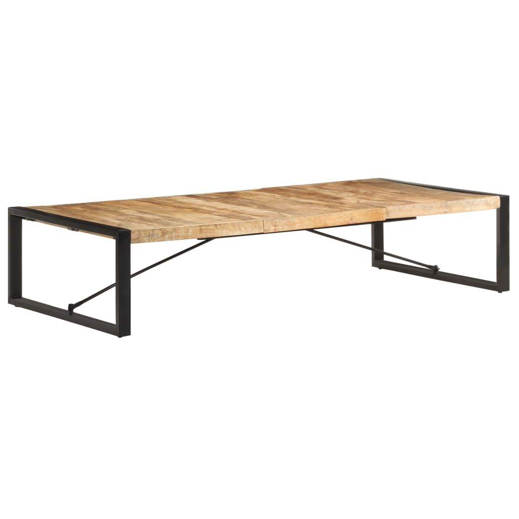 vidaXL Τραπεζάκι Σαλονιού 180 x 90 x 40 εκ. Ακατέργαστο Ξύλο Μάνγκο