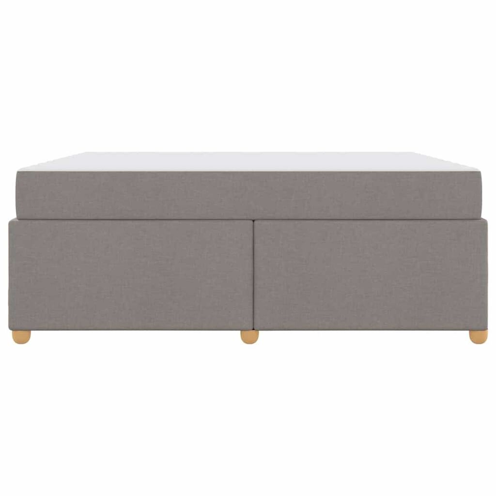 vidaXL Σκελετός Κρεβατιού Άλλο Taupe 180 x 200 cm ύφασμα
