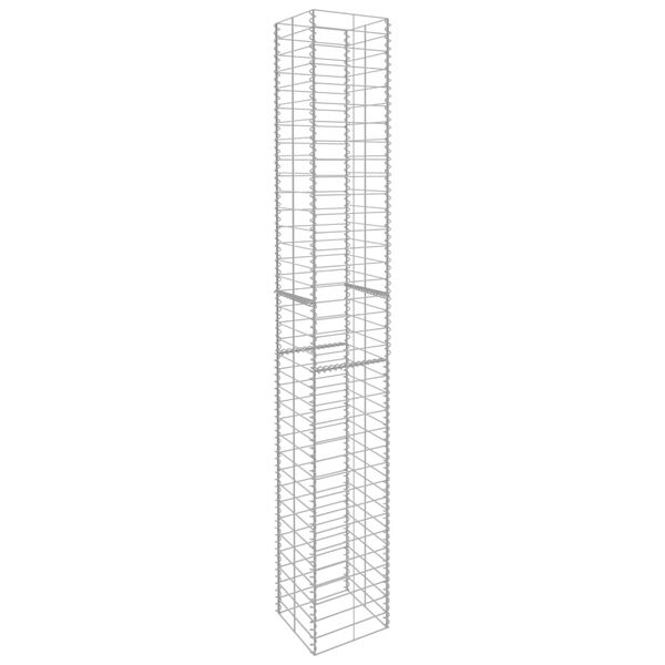 vidaXL Συρματοκιβώτια Σετ 3 τεμ. 25 x 25 x 197 εκ. Γαλβανισμένο Ατσάλι