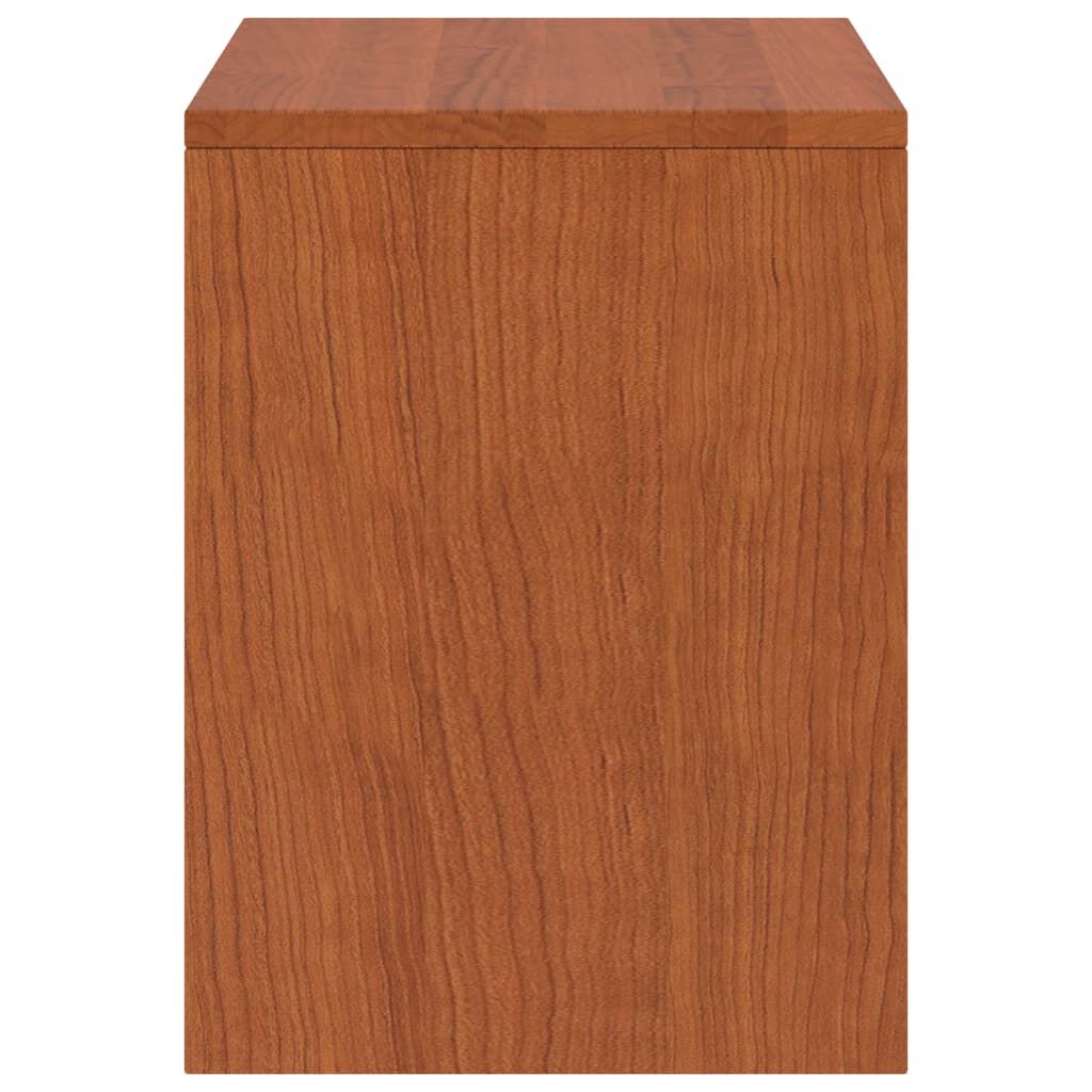 vidaXL Κομοδίνα 2 τεμ. Καφέ Μελί 35 x 30 x 40 εκ. Μασίφ Ξύλο Πεύκου