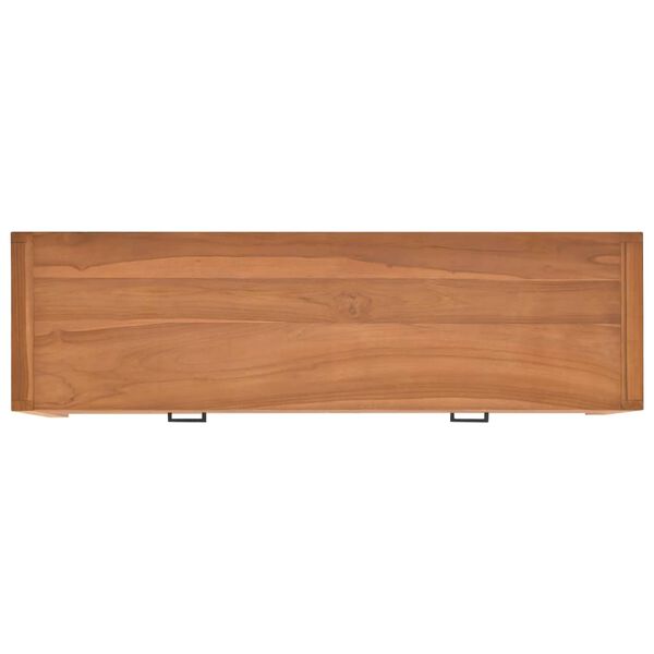 vidaXL Έπιπλο Τηλεόρασης 140 x 40 x 45 εκ. από Ανακυκλωμένο Ξύλο Teak
