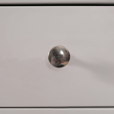 vidaXL Μπουφές 110 x 33,5 x 70 εκ. από Μασίφ Ξύλο Δρυός