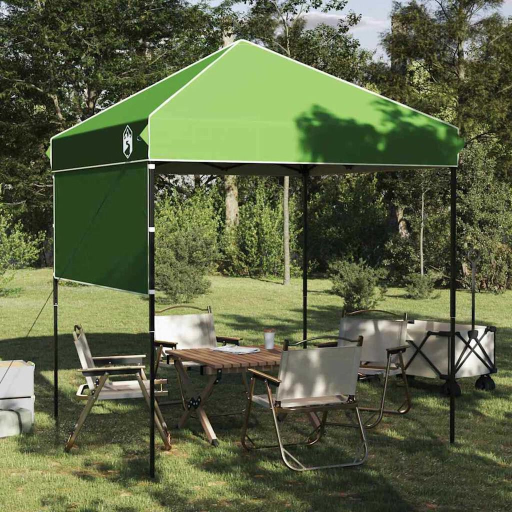 vidaXL Σκηνή Canopy Pop-up Πράσινο 200 x 200 cm ύφασμα