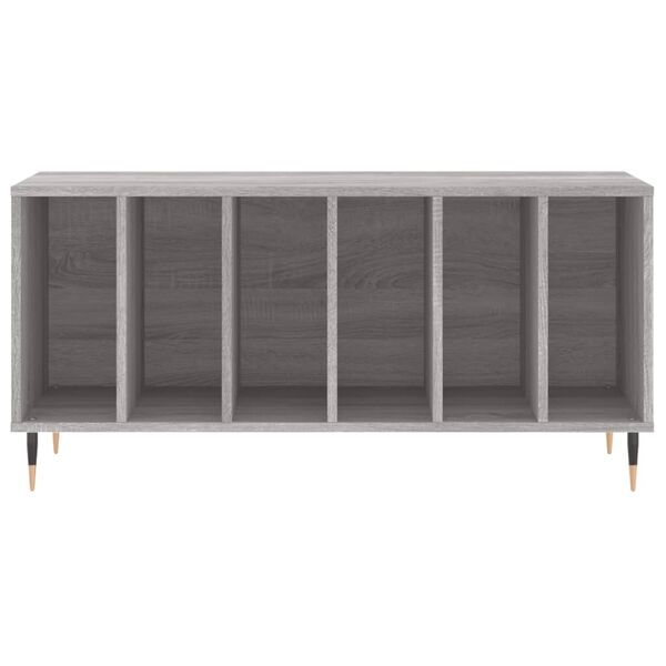 vidaXL Έπιπλο Δίσκων Γκρι Sonoma 100x38x48 εκ. από Επεξεργασμένο Ξύλο