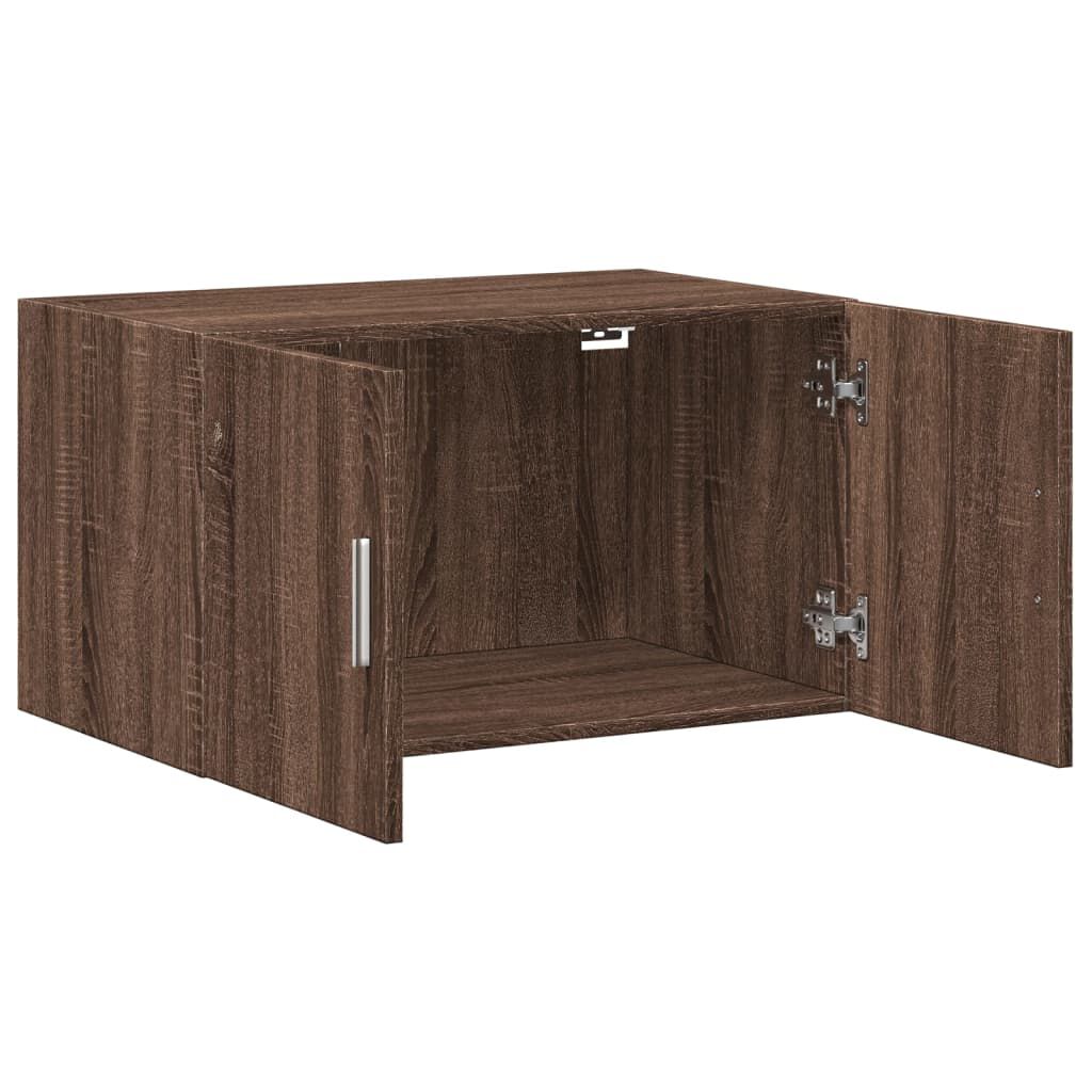 vidaXL Ντουλάπι Τοίχου Καφέ Δρυς 70x42,5x40 εκ. Επεξεργασμένο Ξύλο