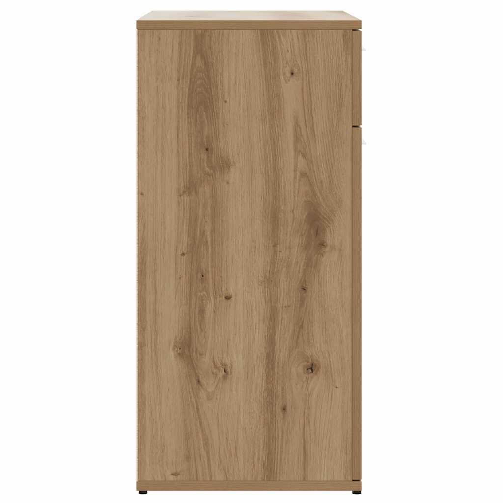 vidaXL Ντουλάπι Τεχνίτης Δρυς 80 x 36 x 75 εκ. Επεξεργασμένο Ξύλο