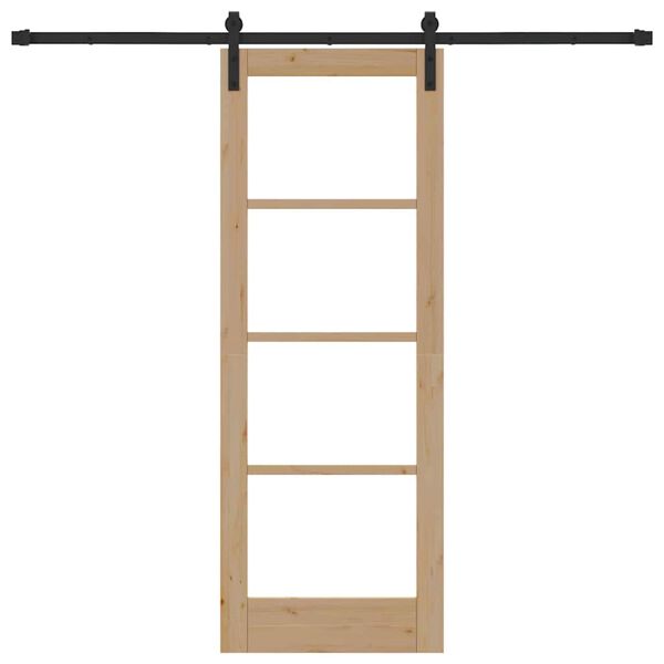 vidaXL Συρόμενη Πόρτα Άλλο ORKDAL Καφέ 73.5 x 198.5 εκ.