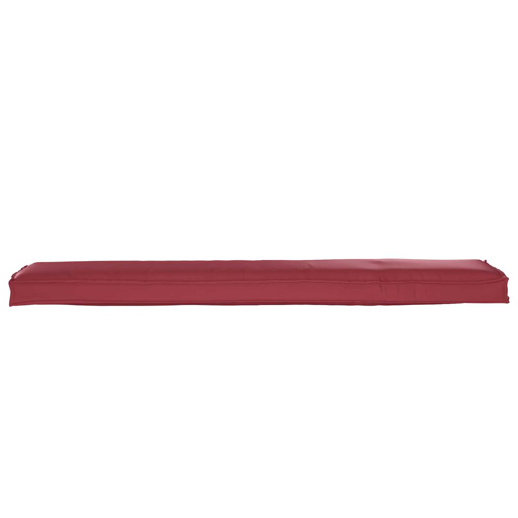 vidaXL Μαξιλάρι Παλέτας για Πάγκο Μπορντό 180x40x8 cm Ύφασμα Oxford