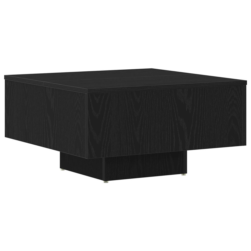 vidaXL Καφέ Τραπέζι Μαύρης Δρυός 60x60x31,5 εκ Φτιαγμένο από Ξύλο