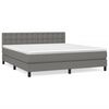 vidaXL &Kappa;&rho;&epsilon;&beta;ά&tau;&iota; Boxspring &mu;&epsilon; &Sigma;&tau;&rho;ώ&mu;&alpha; &Sigma;&kappa;&omicron;ύ&rho;&omicron; &Gamma;&kappa;&rho;&iota; 180x200 &epsilon;&kappa; &Upsilon;&phi;&alpha;&sigma;&mu;ά&tau;&iota;&nu;