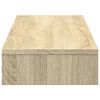vidaXL Βάση Οθόνης Sonoma Δρυς 100x27x10 εκ. από Επεξ. Ξύλο