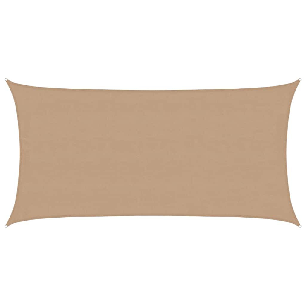 vidaXL Πανί Σκίασης Taupe 4 x 7 μ. από HDPE 160 γρ./μ²