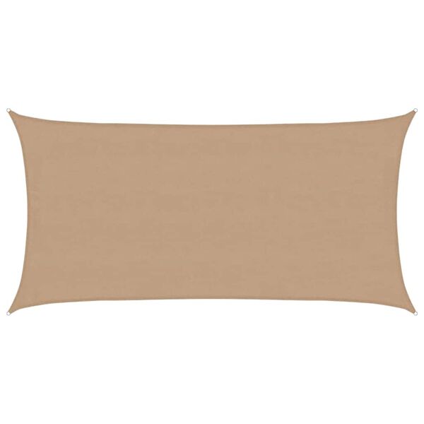 vidaXL Πανί Σκίασης Taupe 4 x 7 μ. από HDPE 160 γρ./μ²
