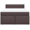 vidaXL &Kappa;&rho;&epsilon;&beta;ά&tau;&iota; Boxspring &mu;&epsilon; &Sigma;&tau;&rho;ώ&mu;&alpha; &Sigma;&kappa;&omicron;ύ&rho;&omicron; &Kappa;&alpha;&phi;έ 140x200 &epsilon;&kappa; &Upsilon;&phi;&alpha;&sigma;&mu;ά&tau;&iota;&nu;&omicron;