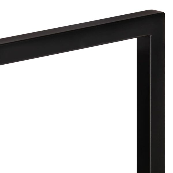 vidaXL Ράφια Τοίχου 2 τεμ. 80 x 25 x 35 εκ Μασίφ Ξύλο Ακακίας & Ατσάλι