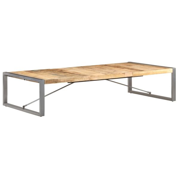 vidaXL Τραπεζάκι Σαλονιού 180 x 90 x 40 εκ. Ακατέργαστο Ξύλο Μάνγκο