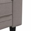 vidaXL Πολυθρόνα Chesterfield Taupe Υφασμάτινη