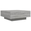 vidaXL Τραπεζάκι Σαλονιού Γκρι Sonoma 80x80x31 εκ. Επεξεργασμένο Ξύλο
