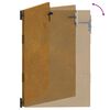 vidaXL Πύλη Κήπου 85 x 125 εκ. από Ατσάλι Corten