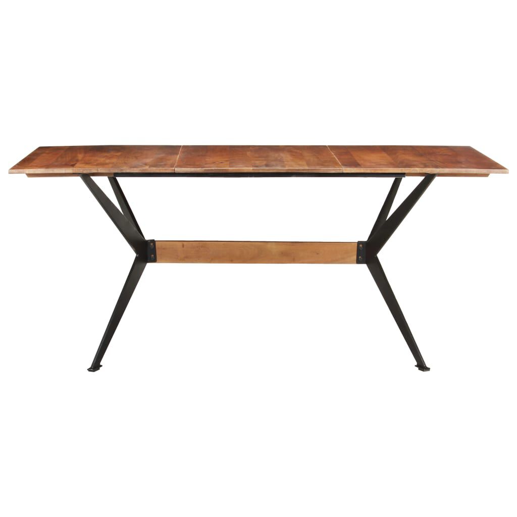 vidaXL Τραπεζαρία 180 x 90 x 76 εκ. από Μασίφ Ξύλο Μάνγκο