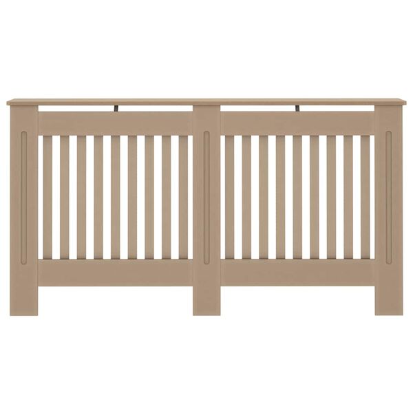 vidaXL Κάλυμμα Καλοριφέρ 152 x 19 x 81,5 εκ. από MDF