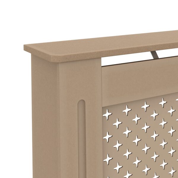 vidaXL Κάλυμμα Καλοριφέρ 112 x 19 x 81,5 εκ. από MDF