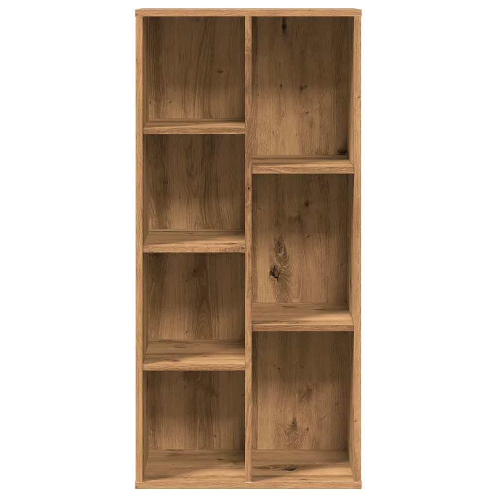 vidaXL Ντουλάπι βιβλίων Βελανιδιά τεχνίτη 50x25x104 cm