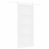 vidaXL &Sigma;&upsilon;&rho;ό&mu;&epsilon;&nu;&eta; &Pi;ό&rho;&tau;&alpha; 93 x 211 cm &Epsilon;&pi;&epsilon;&xi;&epsilon;&rho;&gamma;&alpha;&sigma;&mu;έ&nu;&omicron; &Xi;ύ&lambda;&omicron; &Lambda;&epsilon;&upsilon;&kappa;ό