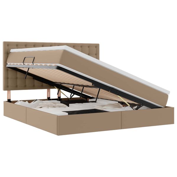 vidaXL &Kappa;&rho;&epsilon;&beta;ά&tau;&iota; &Alpha;&pi;&omicron;&theta;ή&kappa;&eta;&sigmaf; &Kappa;&alpha;&pi;&omicron;&upsilon;&tau;&sigma;ί&nu;&omicron; 160 x 200 cm &Tau;&epsilon;&chi;&nu;&eta;&tau;ό &Delta;έ&rho;&mu;&alpha;