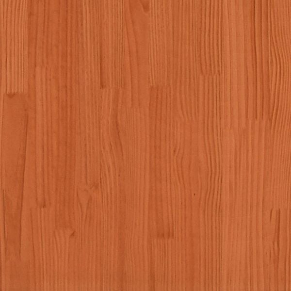 vidaXL Κρεβάτι Βιβλιοθήκη Χωρίς Στρώμα 150x200 εκ Μασίφ Ξύλο Πεύκου