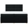 vidaXL &Kappa;&rho;&epsilon;&beta;ά&tau;&iota; Boxspring &mu;&epsilon; &Sigma;&tau;&rho;ώ&mu;&alpha; &Mu;&alpha;ύ&rho;&omicron; 200x200 &epsilon;&kappa;. &Upsilon;&phi;&alpha;&sigma;&mu;ά&tau;&iota;&nu;&omicron;