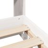 vidaXL Σκελετός Κρεβ. Χωρίς Στρώμα Λευκό 120x200 εκ Μασίφ Πεύκο
