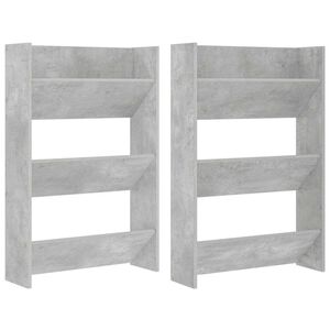 vidaXL &Pi;&alpha;&pi;&omicron;&upsilon;&tau;&sigma;&omicron;&theta;ή&kappa;&epsilon;&sigmaf; &Tau;&omicron;ί&chi;&omicron;&upsilon; 2 &tau;&epsilon;&mu;. &Gamma;&kappa;&rho;&iota; &Sigma;&kappa;&upsilon;&rho;. 60x18x90 &epsilon;&kappa;. &Mu;&omicron;&rho;&iota;&omicron;&sigma;&alpha;&nu;ί&delta;&alpha;
