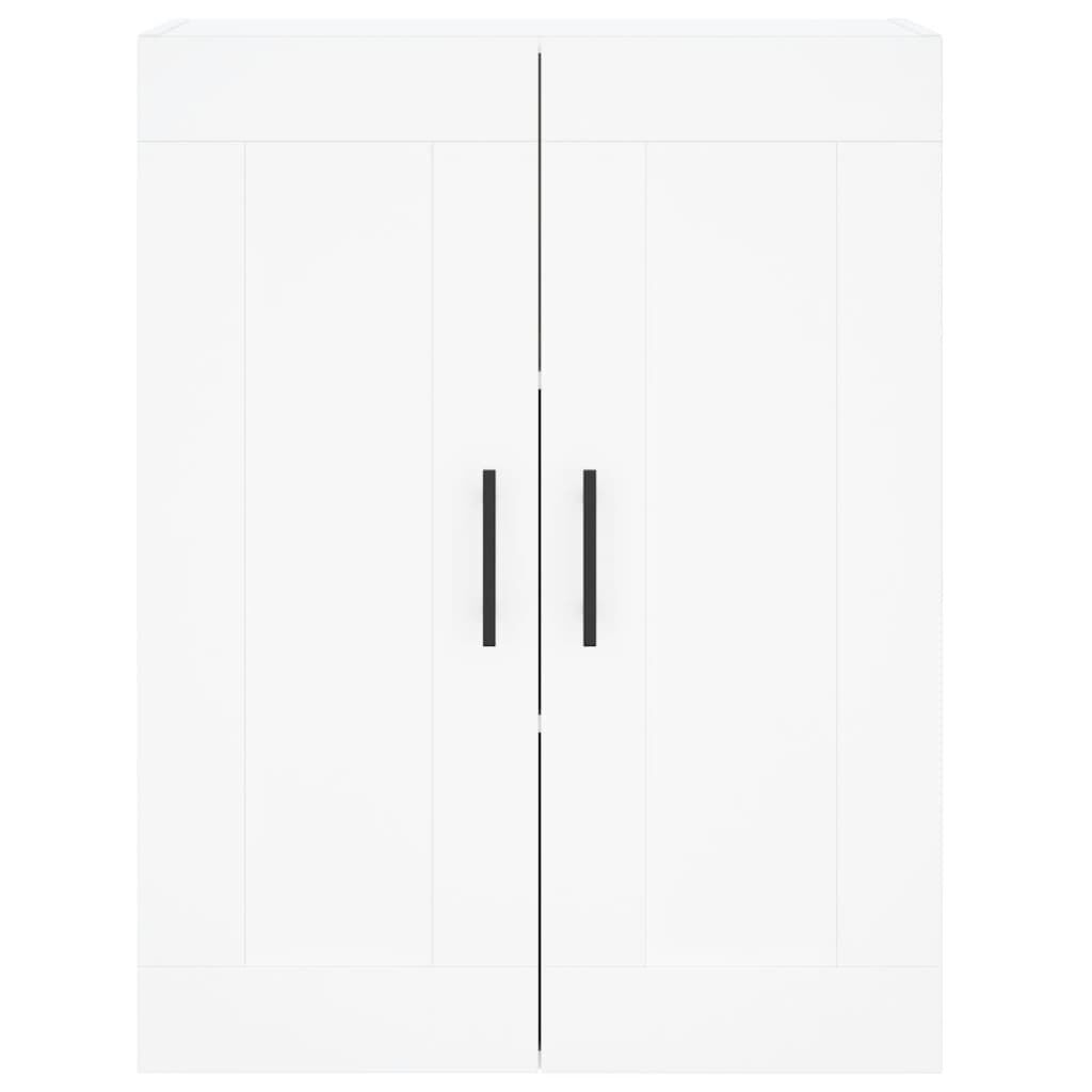 vidaXL Ντουλάπι Τοίχου Λευκό 69,5 x 34 x 90 εκ. από Επεξεργασμένο Ξύλο
