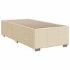 vidaXL &Kappa;&rho;&epsilon;&beta;ά&tau;&iota; Boxspring &mu;&epsilon; &Sigma;&tau;&rho;ώ&mu;&alpha; &Kappa;&rho;&epsilon;&mu; 100 x 200 &epsilon;&kappa;. &Upsilon;&phi;&alpha;&sigma;&mu;ά&tau;&iota;&nu;&omicron;