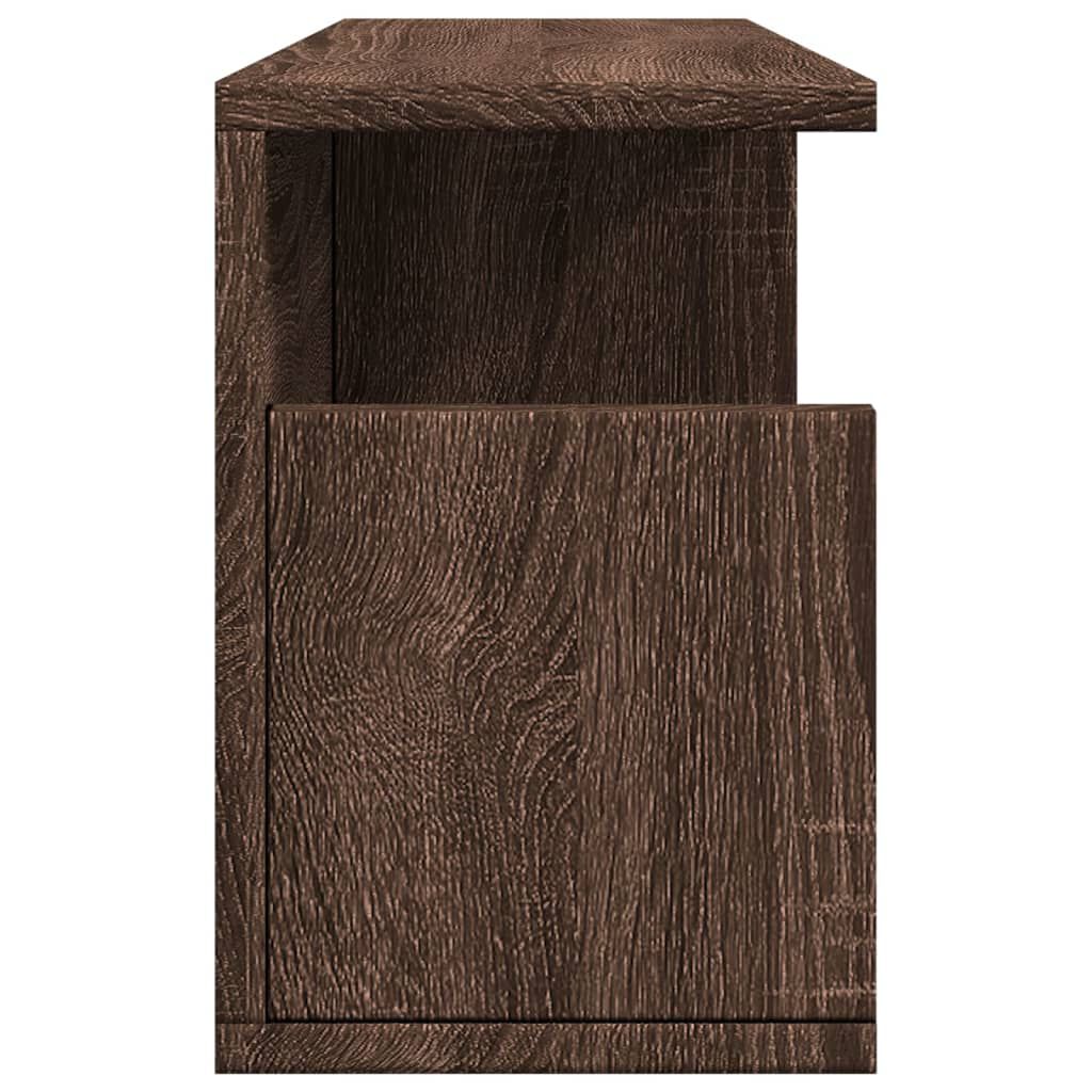 vidaXL Ντουλάπι Τοίχου Καφέ Δρυς 60x20x30 εκ. από Επεξεργασμένο Ξύλο