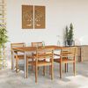 vidaXL Υπαίθρια Τραπέζια Φυσικό και γκρι 150 x 90 x 75 cm