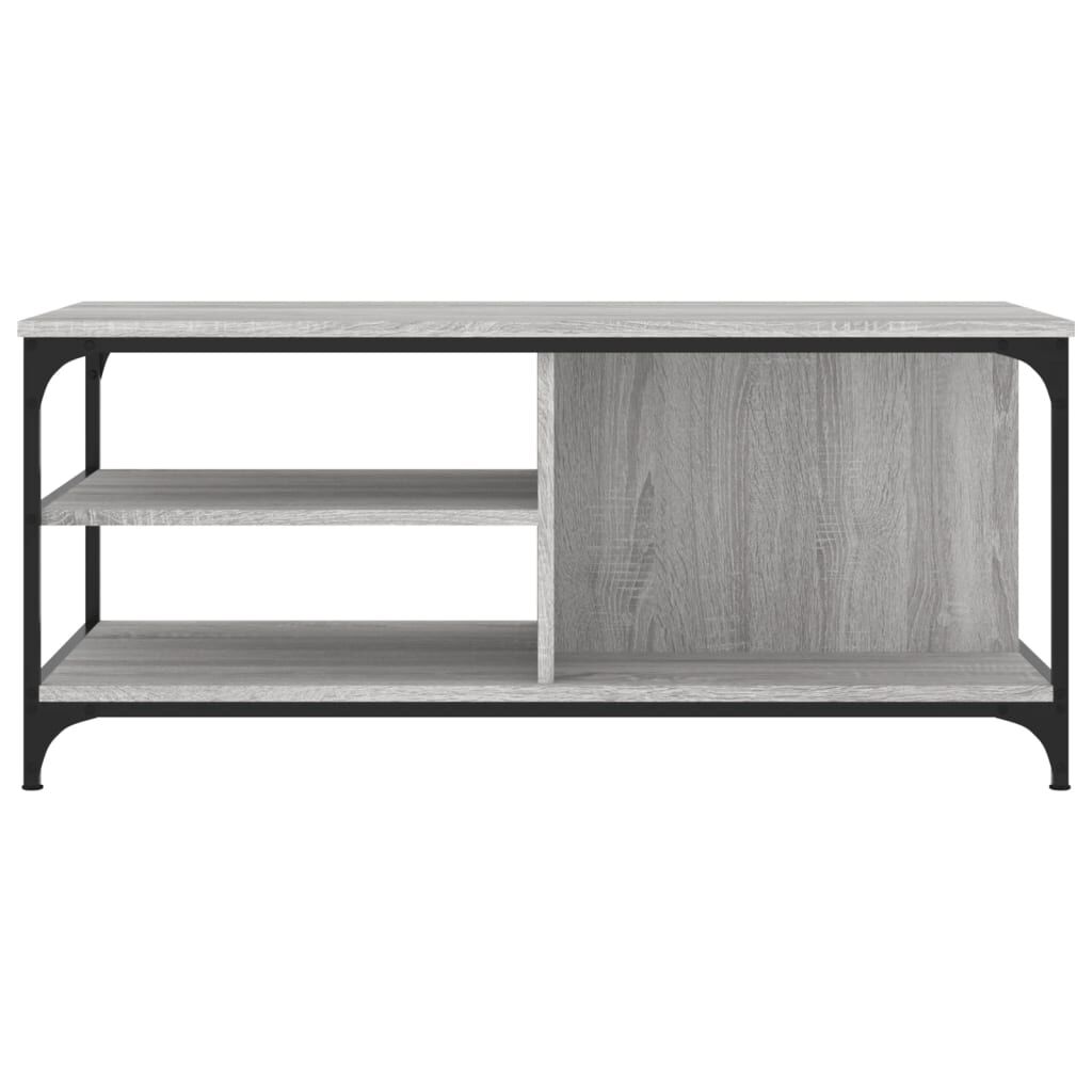vidaXL Τραπεζάκι Σαλονιού Γκρι Sonoma 100x50x45 εκ. Επεξεργασμένο Ξύλο