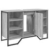 vidaXL Ντουλάπι Νιπτήρα Μπάνιου Γκρι Sonoma 91x35x60 εκ. Επεξ. Ξύλο