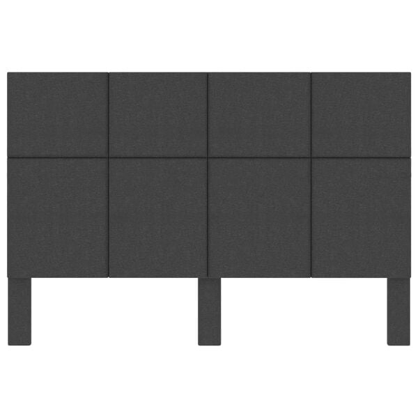 vidaXL Κεφαλάρι Σκούρο Γκρι 140 x 200 εκ. Υφασμάτινο