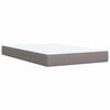 vidaXL &Kappa;&rho;&epsilon;&beta;ά&tau;&iota; Boxspring &mu;&epsilon; &Sigma;&tau;&rho;ώ&mu;&alpha; Taupe 120x190 &epsilon;&kappa;. &Upsilon;&phi;&alpha;&sigma;&mu;ά&tau;&iota;&nu;&omicron;