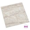 vidaXL &Pi;&lambda;ά&kappa;&epsilon;&sigmaf; &Delta;&alpha;&pi;έ&delta;&omicron;&upsilon; 55 pcs &Mu;&pi;&epsilon;&zeta; 5,11 &tau;.&mu;. PVC