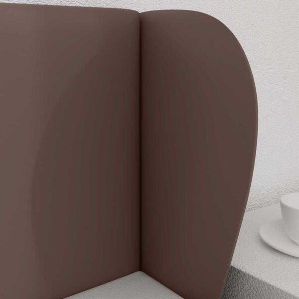 vidaXL Αυτί Κεφαλής Καφέ 40 x 23 x 6 εκ Αφρός και PVC