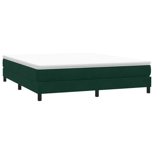 vidaXL Box Spring &Kappa;&rho;&epsilon;&beta;ά&tau;&iota; &chi;&omega;&rho;ί&sigmaf; &sigma;&tau;&rho;ώ&mu;&alpha; &Sigma;&kappa;&omicron;ύ&rho;&omicron; &pi;&rho;ά&sigma;&iota;&nu;&omicron; 180x220 cm