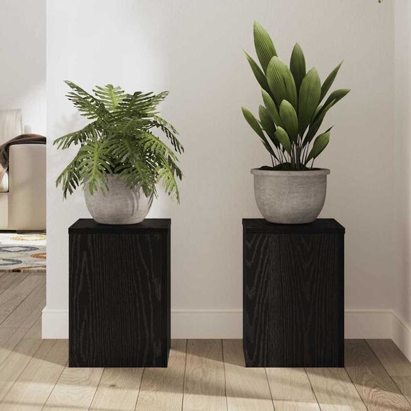 vidaXL &Beta;ά&sigma;&eta; &phi;&upsilon;&tau;ώ&nu; 2 pcs &Mu;&alpha;ύ&rho;&eta; &Omicron;&xi;&upsilon;ά 25 x 25 x 35 cm &Epsilon;&pi;&epsilon;&xi;&epsilon;&rho;&gamma;&alpha;&sigma;&mu;έ&nu;&omicron; &xi;ύ&lambda;&omicron;