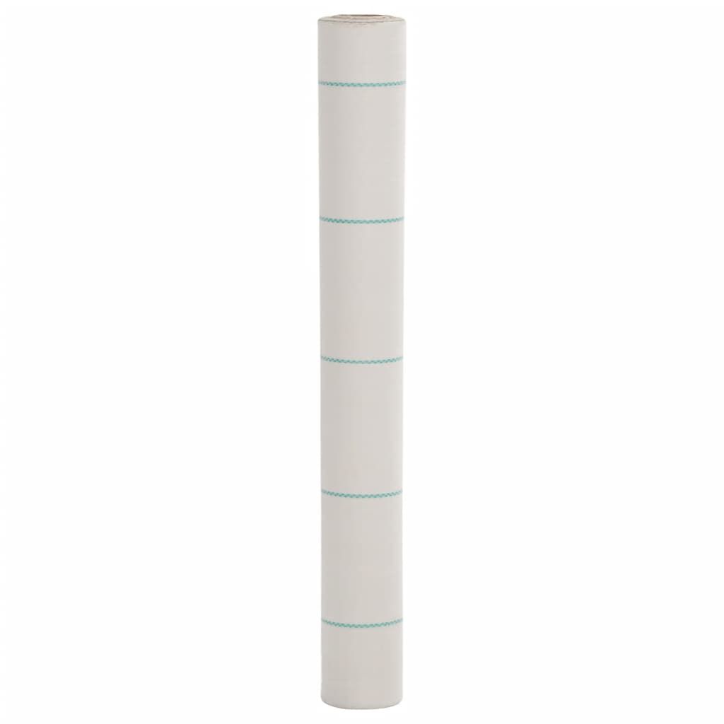 vidaXL Μεμβράνη Εδαφοκάλυψης Λευκή 1x200 μ. από Πολυπροπυλένιο