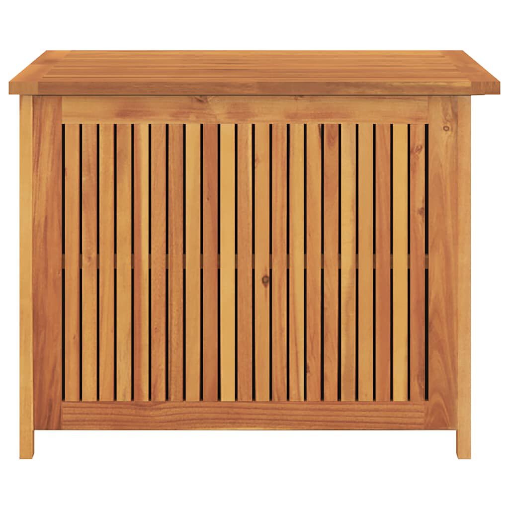 vidaXL Μπαούλο Αποθήκευσης Κήπου 75x75x58 κ. από Μασίφ Ξύλο Ακακίας